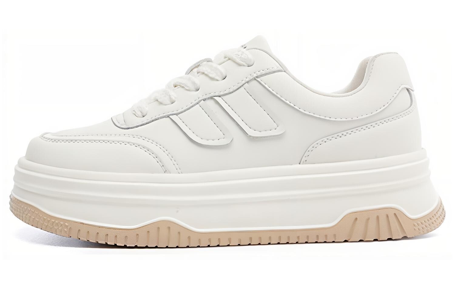

Кеды DAPHNE Skateboard Shoes Women's Low-Top, бежевый