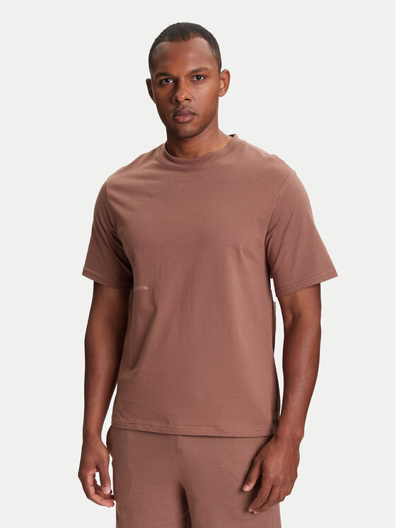 

Футболка обычного кроя 30964M01W United Colors Of Benetton, бежевый