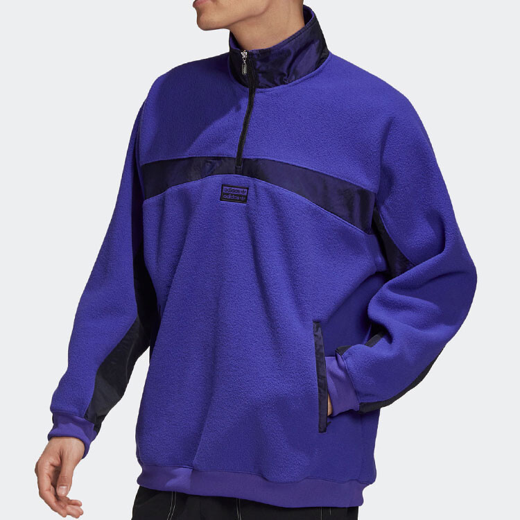 PURPLE Толстовка мужская фиолетовая Adidas Originals, фиолетовый — фото 4