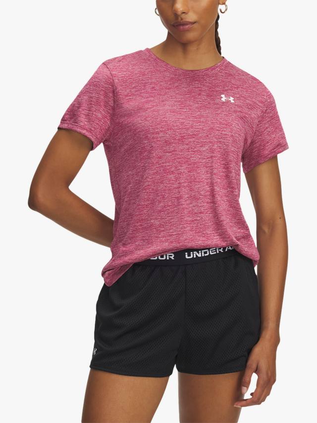 

Футболка Tech Twist с короткими рукавами для спорта Under Armour, Dusk / White