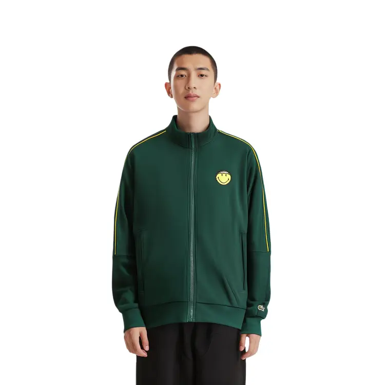 Толстовка мужская темно-зеленая TZP Lacoste, темно-зеленый — фото 2