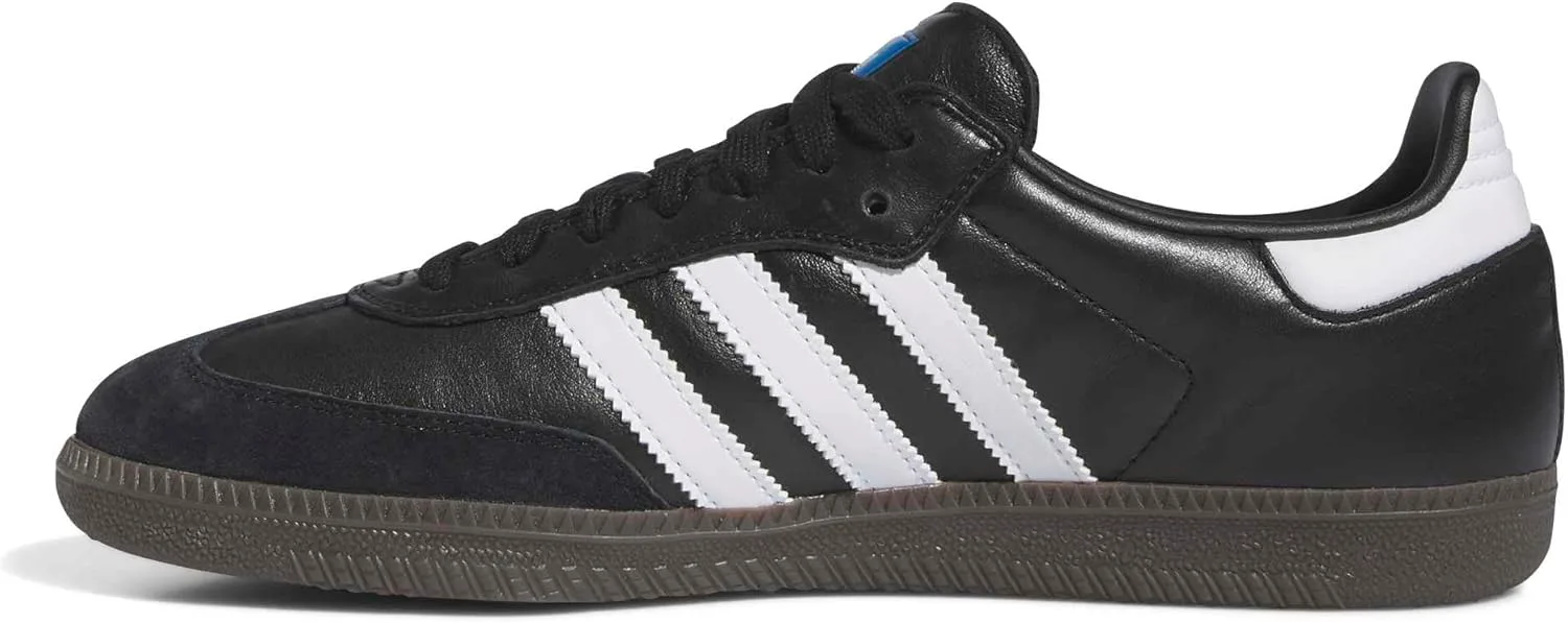 Мужские кроссовки Adidas Originals Samba ADV для скейтборда, черно-белый — фото 2