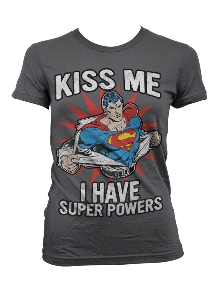 

Футболка Superman, серый