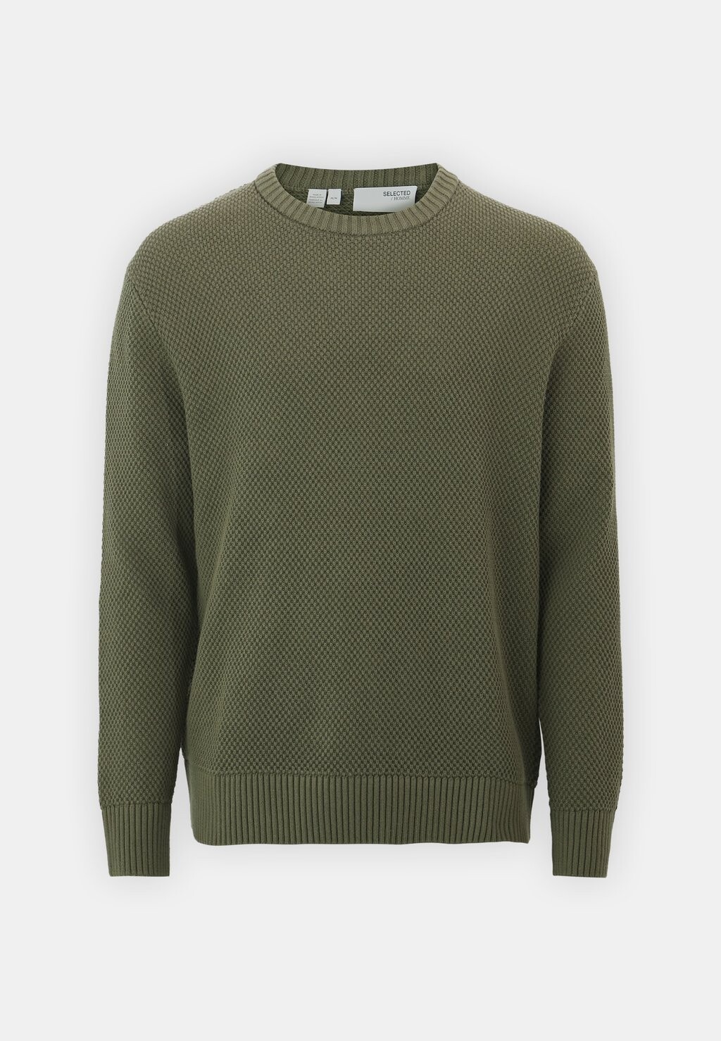 

Джемпер SLHHENNY RELAXED CREW NECK Selected Homme, темно-зеленый