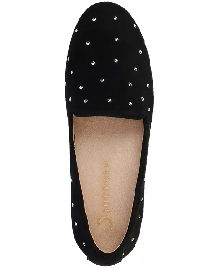 Женские лоферы Ishani Slip On Journee Collection, черный — фото 4