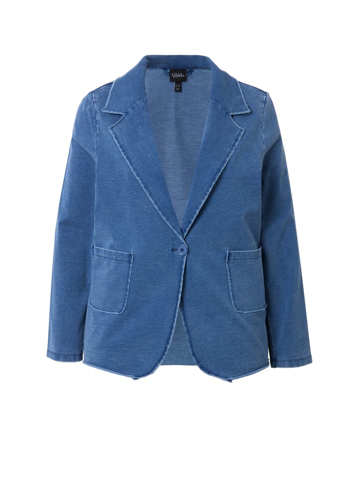 

Блейзер Ulla Popken, цвет blue denim
