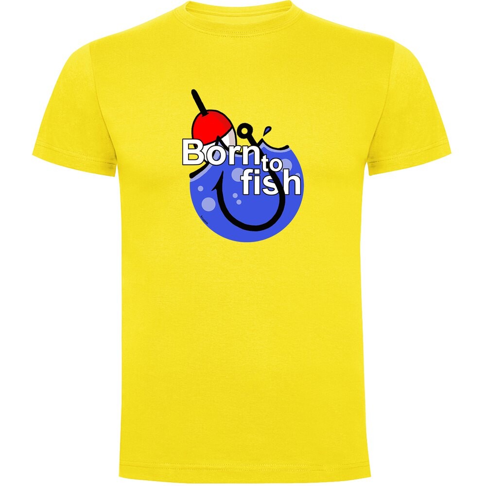 

Футболка Kruskis Born To Fish Hook, желтый
