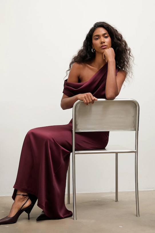 

Платье Answear.Lab, бордовый