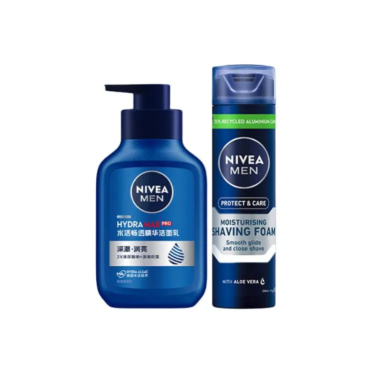 Набор для ухода за кожей NIVEA Men's Moisturizing Cream 150ml + Cleansing Gel 150g — фото 2