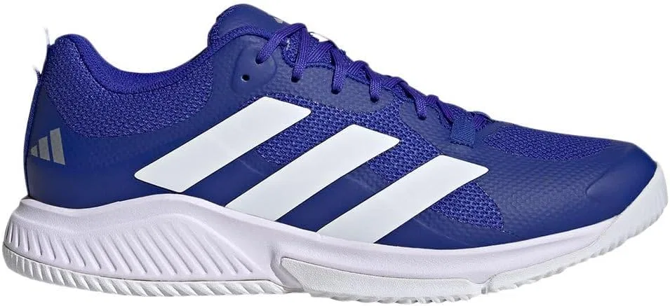 Мужские кроссовки Adidas Court Team Bounce 2.0, Lucid Blue Ftwr White Silver Met — фото 2