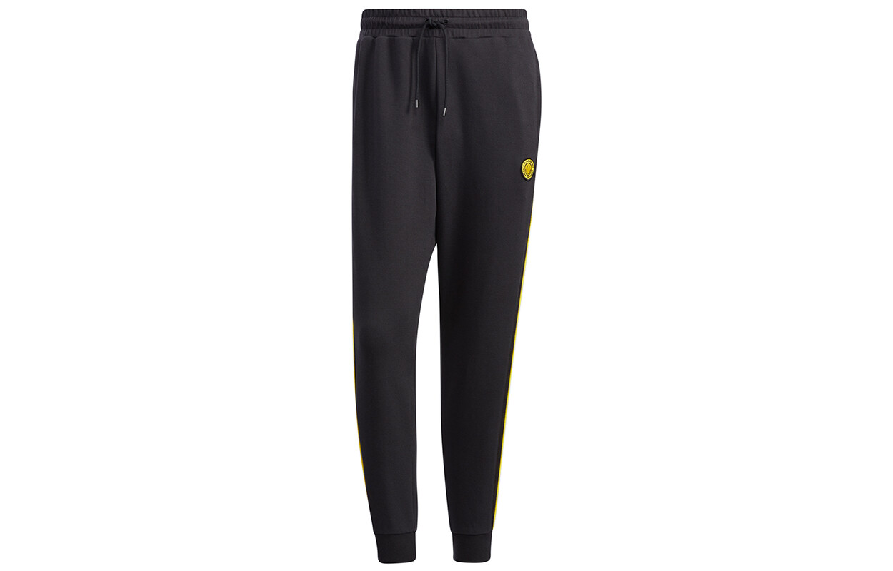 

Штаны мужские трикотажные Smiley X черные Adidas Neo, черный