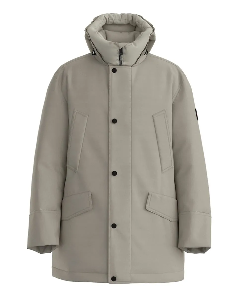 

Мужское пальто с длинными рукавами Boss, бежевый