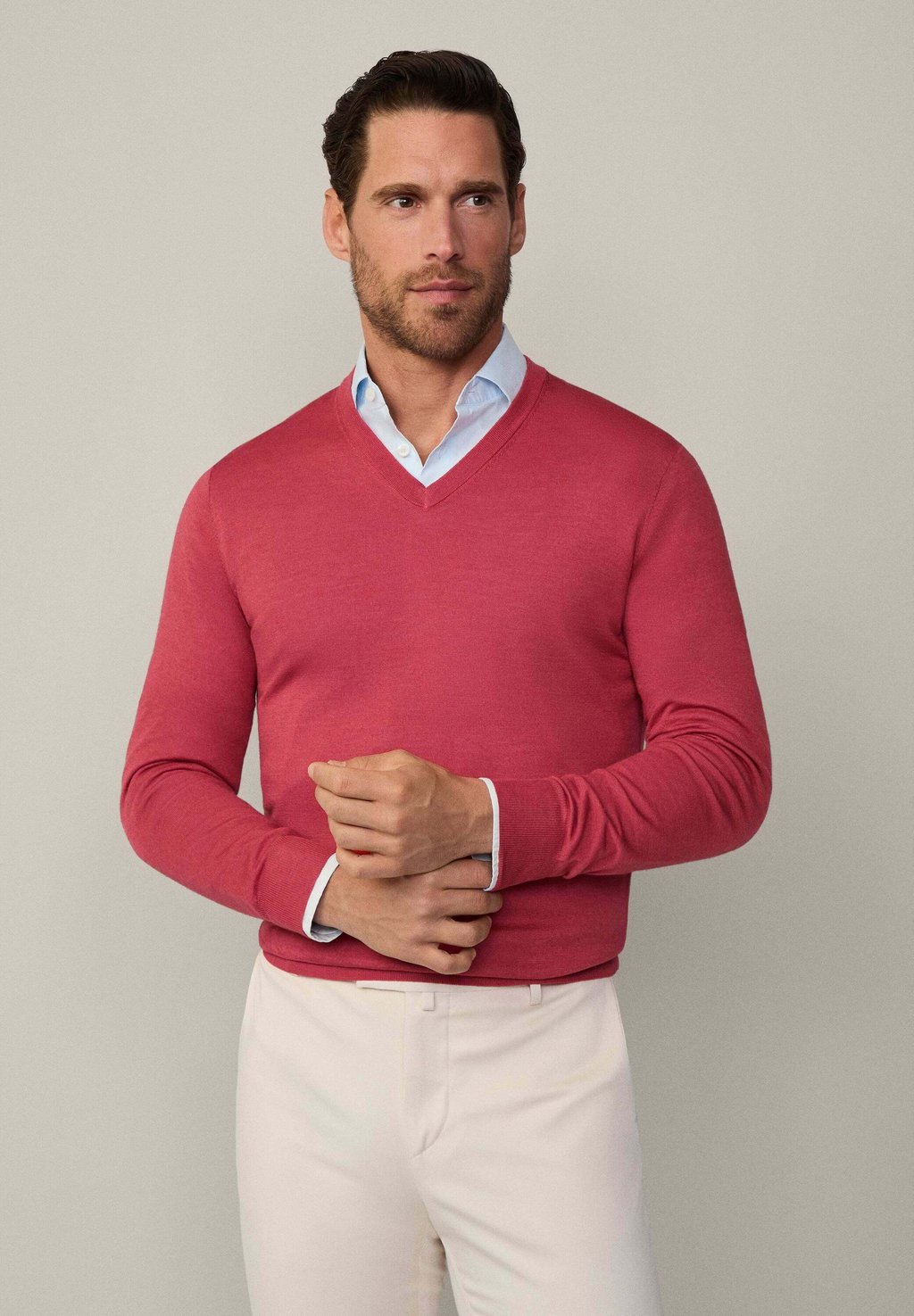

Джемпер Hackett London, красный