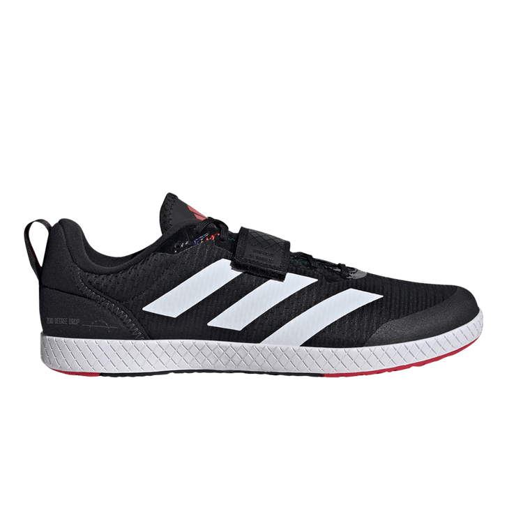 

Кроссовки Total Weightlifting 'Black White Pure Ruby', черный