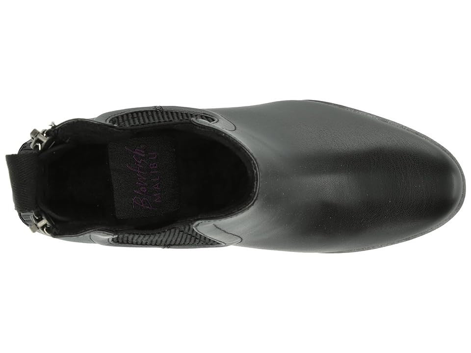 Ботинки Blowfish Malibu Praline BF-10257 женские черные на танкетке — фото 2