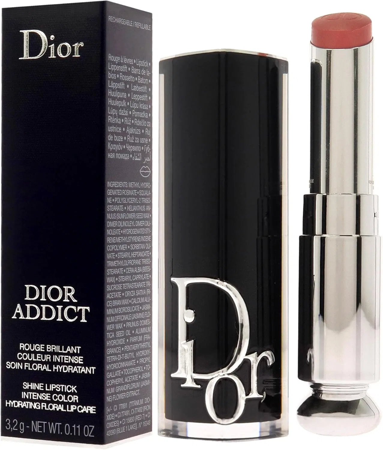 Помада Dior Addict Hydrating Shine 422 Rose Des Vents — фото 4