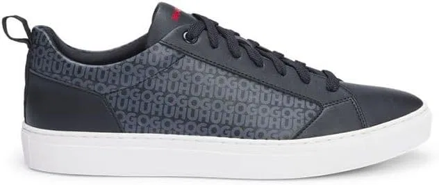 Кроссовки HUGO Men's Morrie_Tenn_Mono Tennis, Black