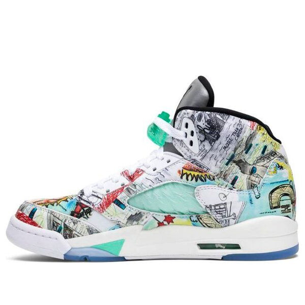 

Кроссовки 5 ретро Air Jordan, мульитколор