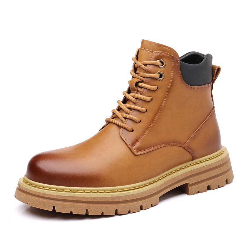 

Мужские ботинки Cahhrrn X Martin Boot Men Beige Λolunkλ
