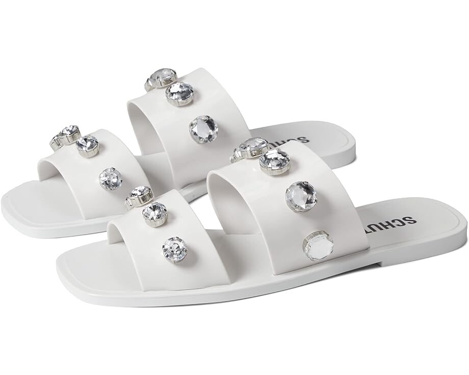 

Балетки Schutz Lizzie Crystal, белый
