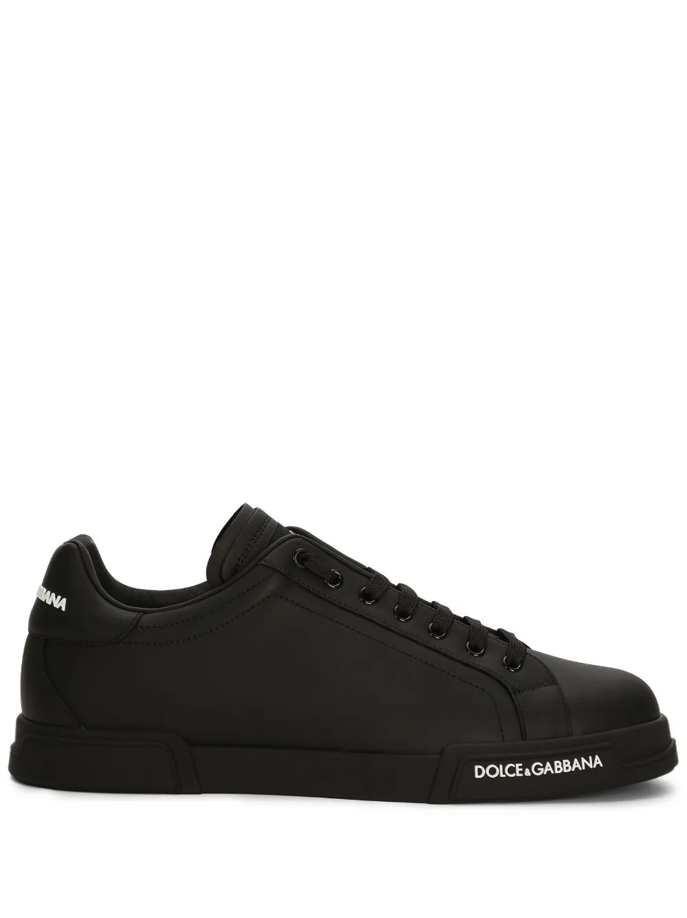 

Кроссовки с нашивкой-логотипом DOLCE & GABBANA, черный