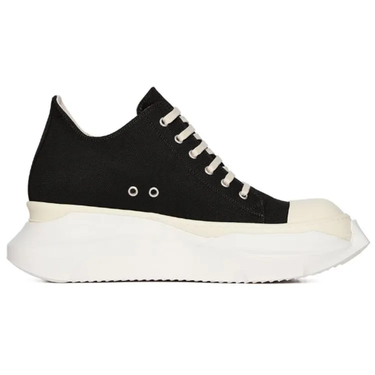 Rick Owens DRKSHDW Кеды low top canvas мужские черные — фото 3