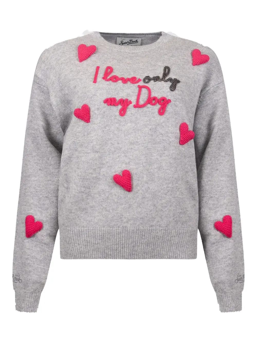 

Декорированный свитер Mc2 Saint Barth, серый