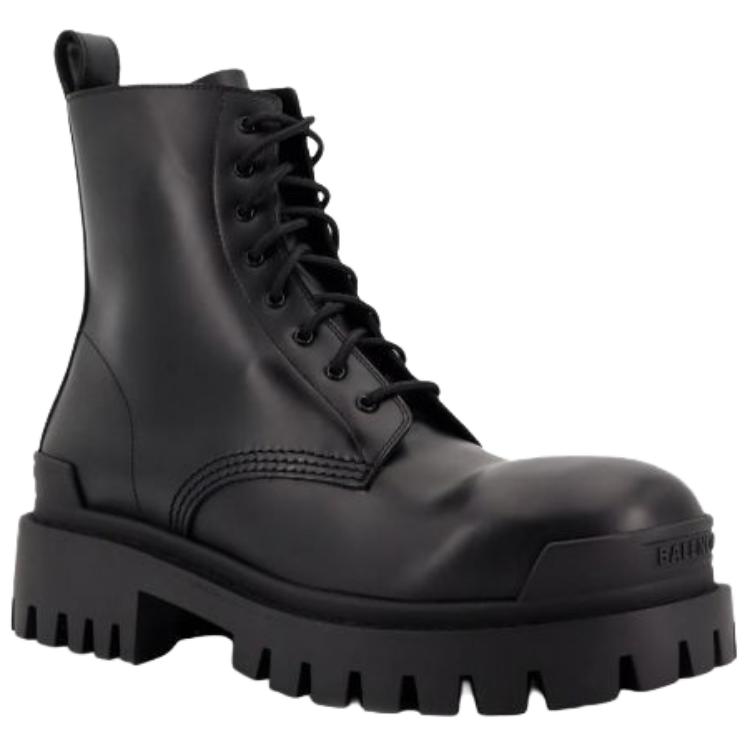 Balenciaga Ботинки на щиколотку 5 см мужские черные — фото 4