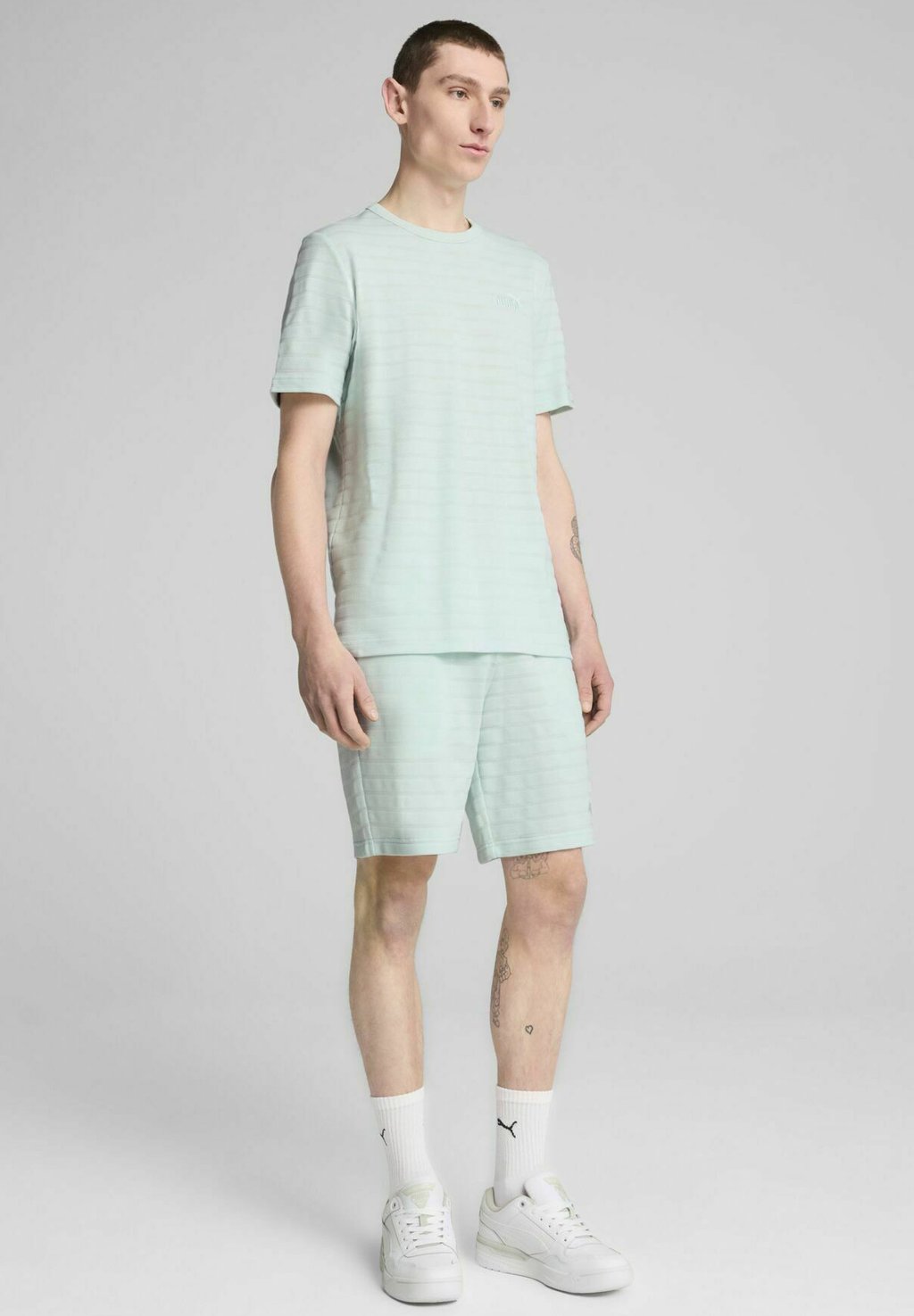 

Базовая футболка ESSENTIALS ELEVATED STRUKTURIERTES Puma, синий