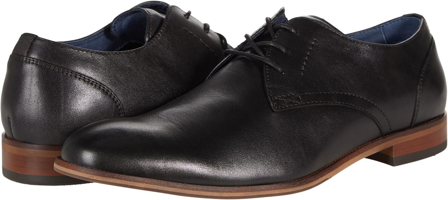 

Оксфорды Flex Plain Toe Oxford Florsheim, цвет Black Smooth Leather