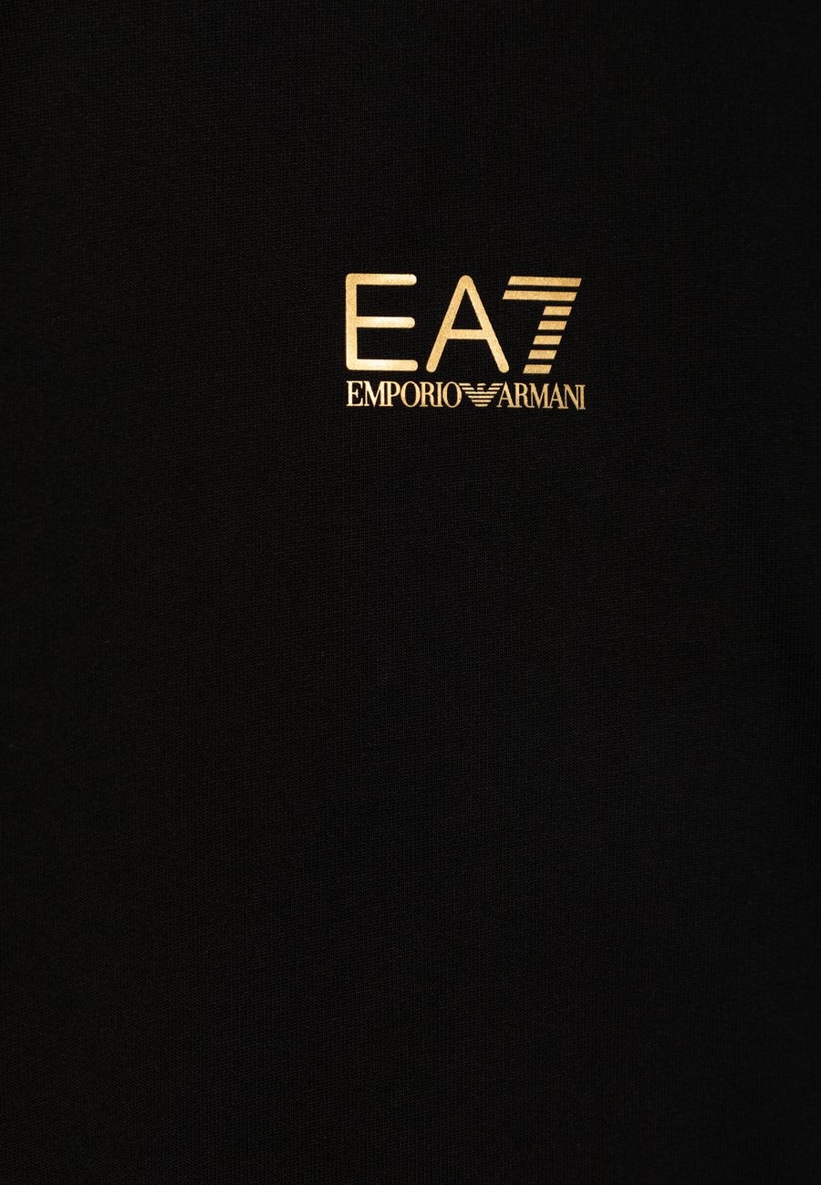 Толстовка EA7 Emporio Armani UNISEX, Black/Gold/Black — фото 3