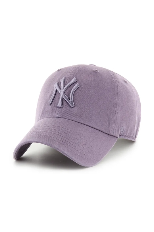 

Хлопковая бейсболка MLB New York Yankees 47 Brand, фиолетовый