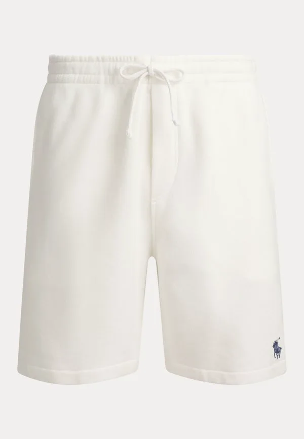 7,5-Дюймовые короткие шорты из французского махрового трикотажа Polo Ralph Lauren, White — фото 4