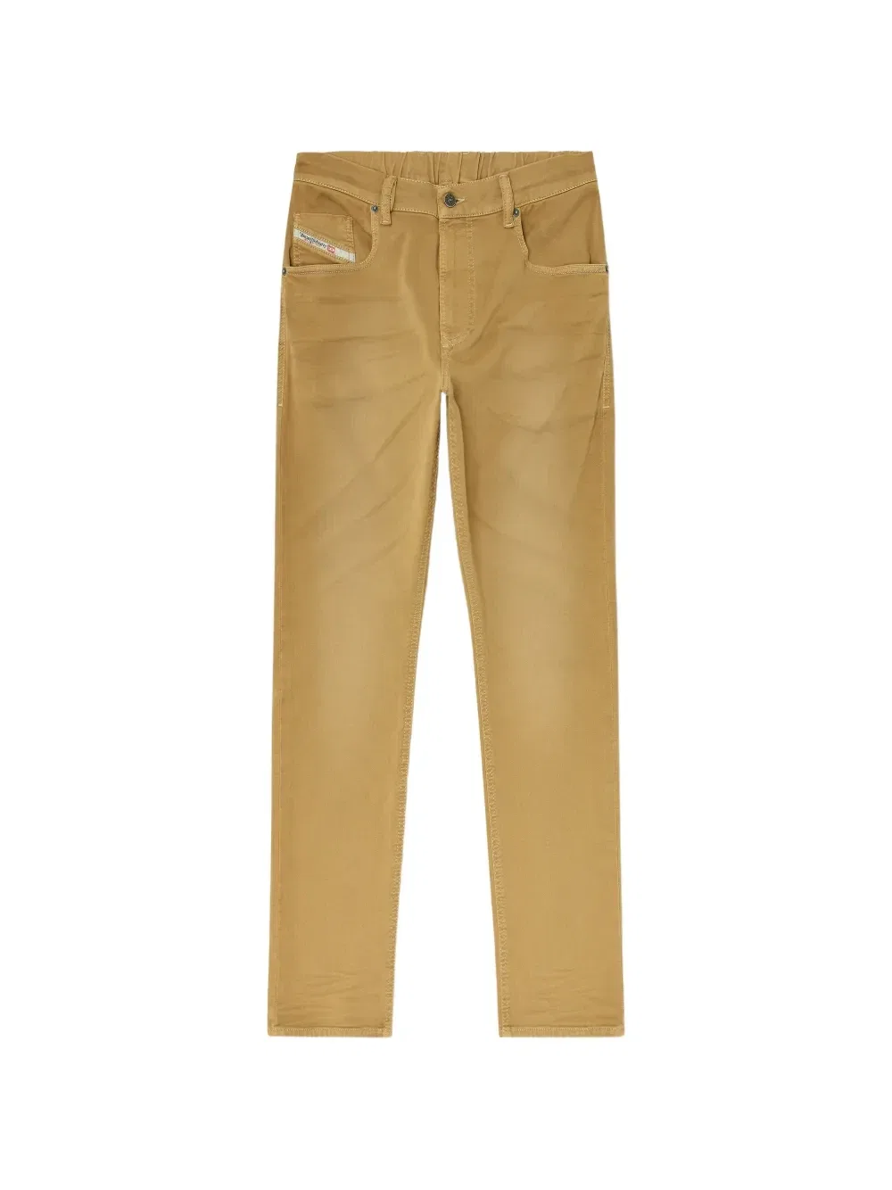 Джинсы D-Krooley-BW Joggjeans зауженного кроя Diesel, бежевый