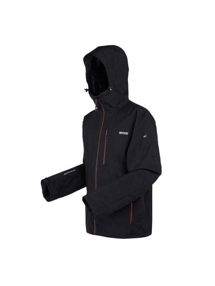 

Дождевик Regatta Outdoorjacke Wentwood IX 3, черный