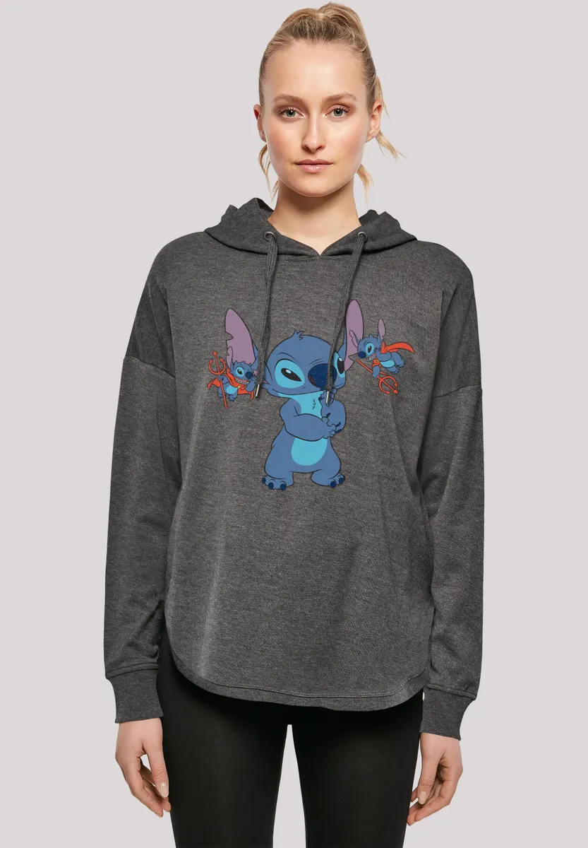 

Толстовка F4NT4STIC "Disney Lilo and Stitch Little Devils", принт, цвет Charcoal