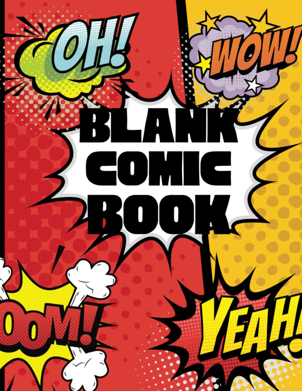 

Blank Comic Book Notebook: Drow your Own Comics, 150 Pages , Variety of Templates,for Kids and Adults (Independently published)