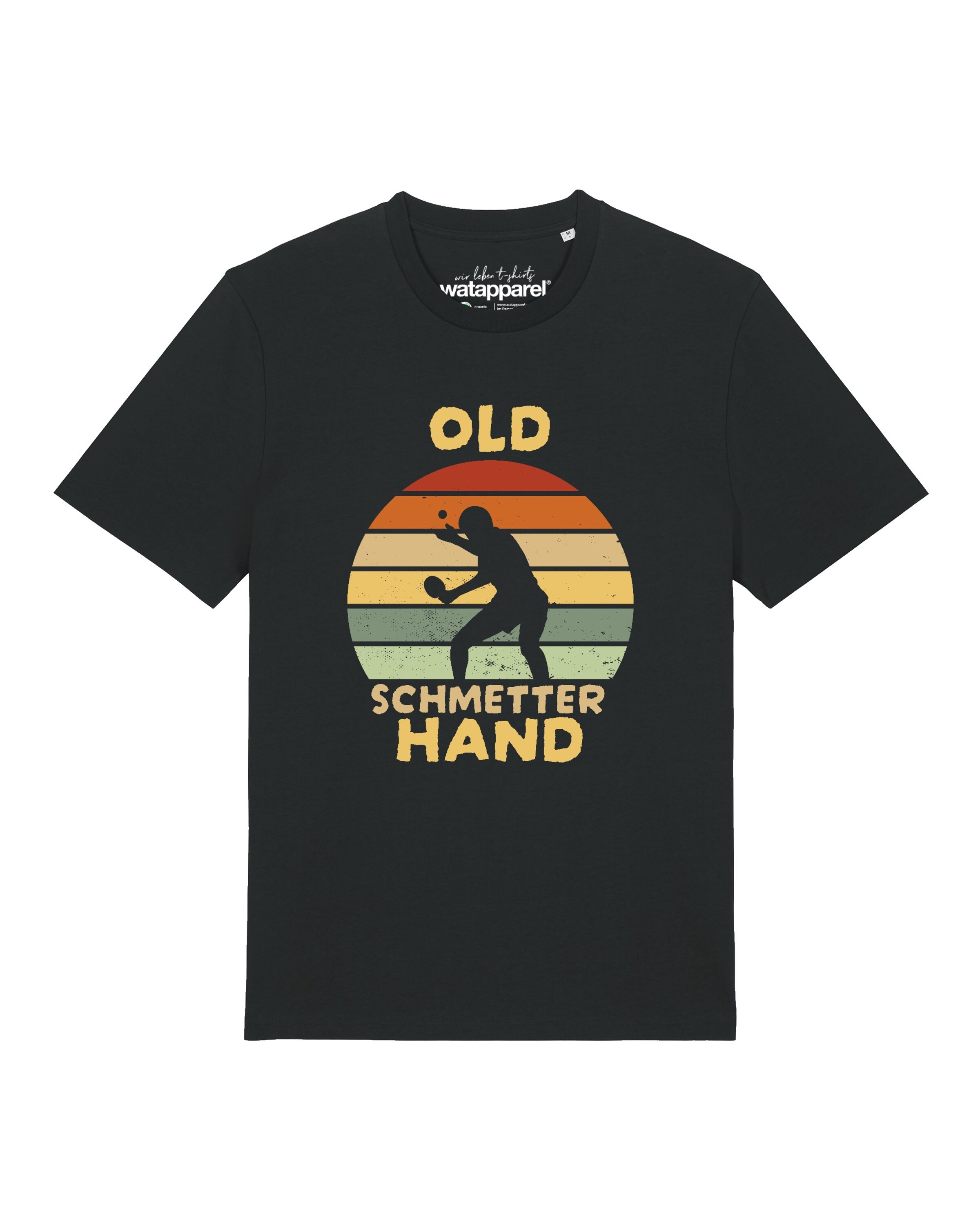 

Watapparel Футболка 'Old Schmetterhand' в черном цвете