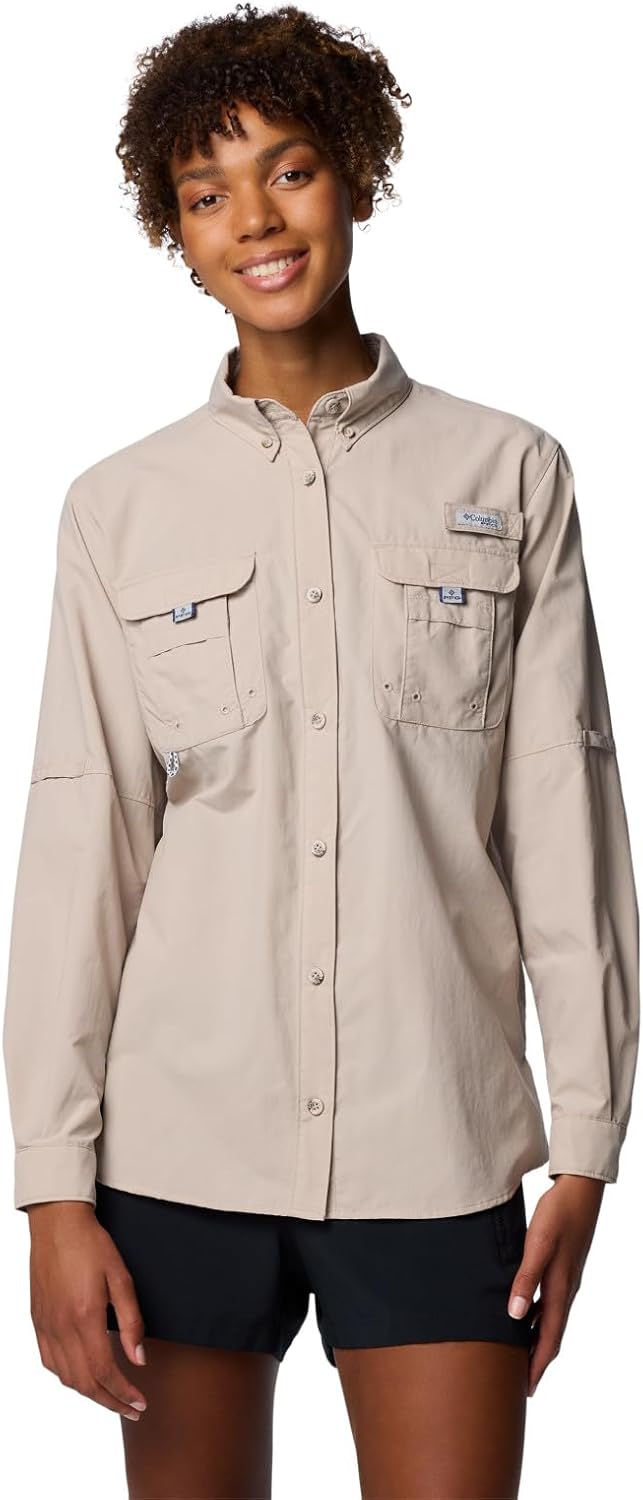 

Женская рубашка Columbia Bahama II с длинным рукавом, Crushed Clay