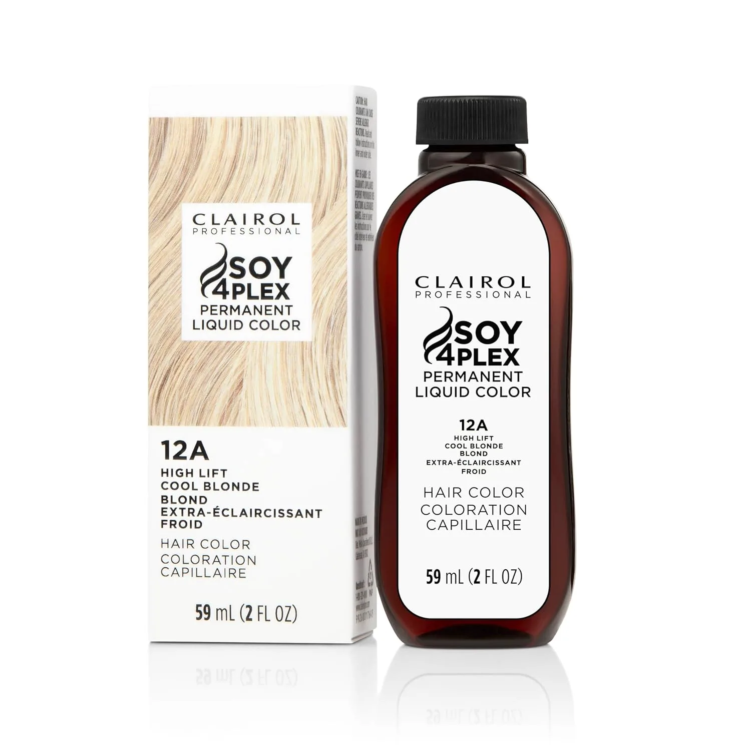 Стойкий цвет волос Clairol Professional Liquicolor для очень светлого блонда/ультратонда с полным закрашиванием седины | Упаковка может отличаться, 12a High Lift Cool Blonde