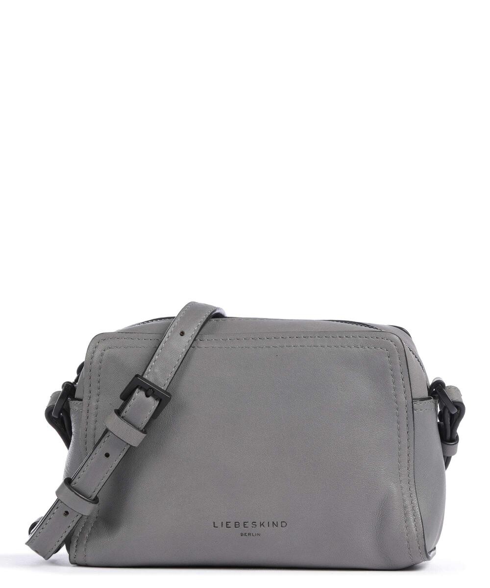 

Сумка через плечо Chudy Shell Natural s из овчины Liebeskind, серый