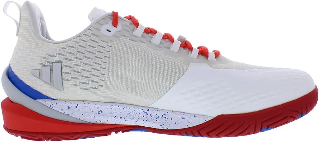 Мужские теннисные кроссовки Adidas Adizero Cybersonic, мультиколор/красный — фото 2