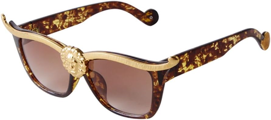 

Солнцезащитные очки с крупной оправой 2027 года для женщин, модные, с эффектом "бровей", металлические, с индивидуальным дизайном, женские, с защитой от УФ-излучения UV400 MTZJH, C13