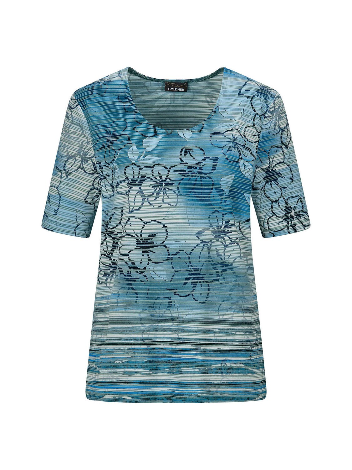 

Goldner Футболка в цвете Navy, Cyan Blue, Light Blue