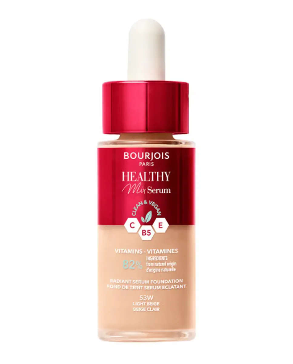 Тональная основа Healthy Mix Serum Foundation 30 мл Bourjois, 53W