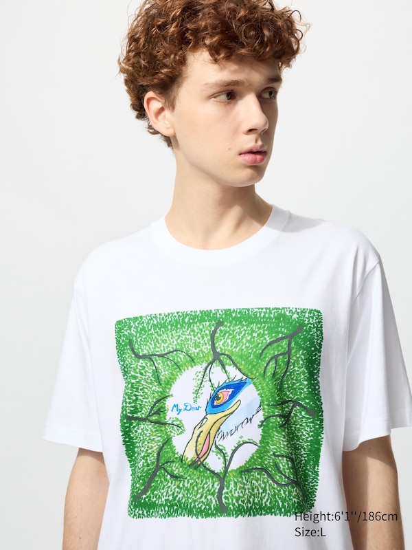 Футболка UT с графикой Studio Ghibli Uniqlo, 00 white