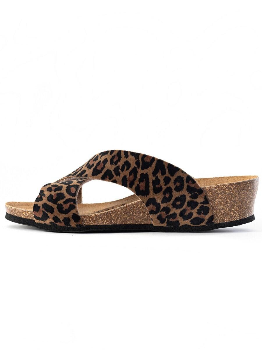 Шлепанцы Bayton Mules Marta, цвет brown/black