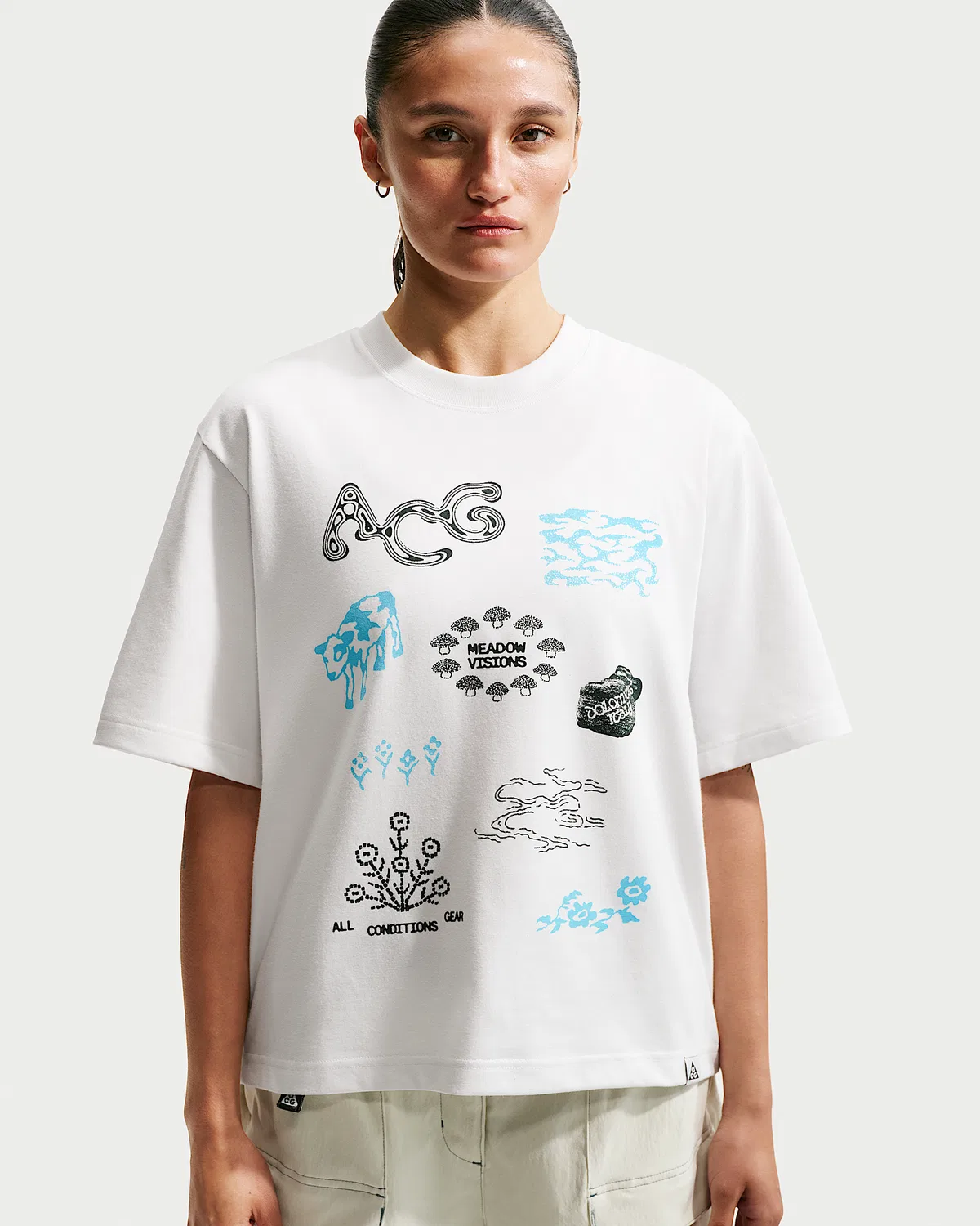 Женская футболка Dri-FIT Nike ACG, Summit White