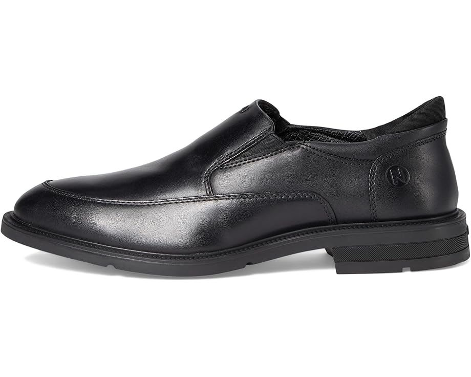 Мужские оксфорды Nunn Bush Kore Ez Icon Moccasin Toe Slip-On Easy-On Easy-Off Dress Casual Shoe Loafer, Black — фото 4