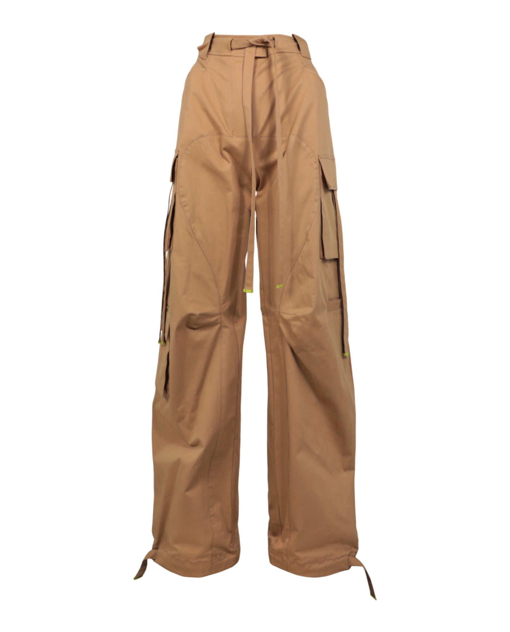 

Брюки-карго из габардина Off-White, бежевый